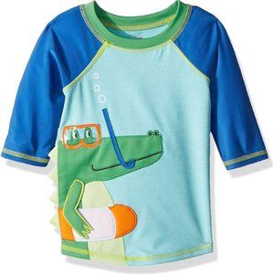 Mud pie alligator rashguard 12-18 mo